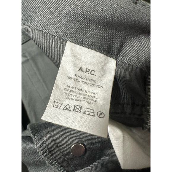 APC Petit Standard Jean Grey Slim Straight Leg NWOT Size 31 - Picture 7 of 11